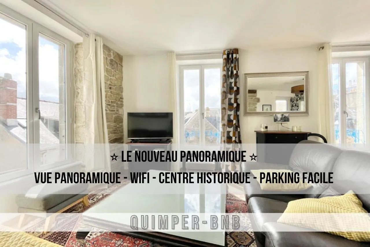 Le Panoramique - Duplex - Plein Centre - Superbe Vue Apartment Quimper