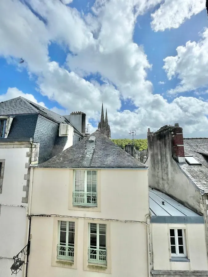 Le Panoramique - Duplex - Plein Centre - Superbe Vue Apartment Quimper 0*,  France